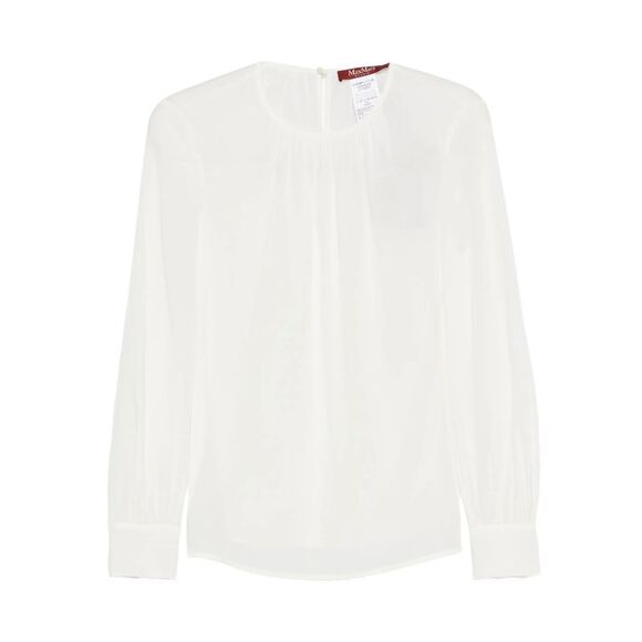 Max Mara Studio White Tops - Blouses Women